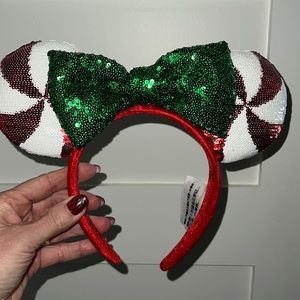 Christmas Minnie Mouse Ears